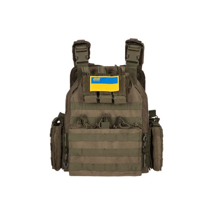 Плитоноска 2E Assault Тип 4 2Е Green (2E-MILPLACARTYPE4-YA-OG) изображение 2