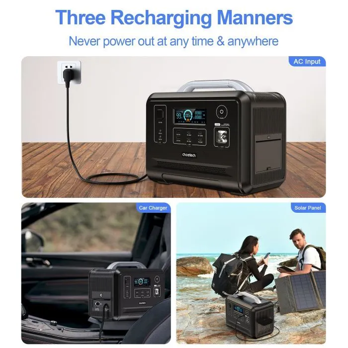 Зарядна станція Choetech BS005 1200W (BS005) зображення 6