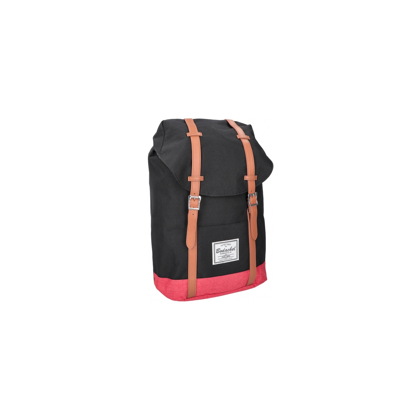 Рюкзак школьный Bodachel 46*16*30 см Черный (BS09-02)