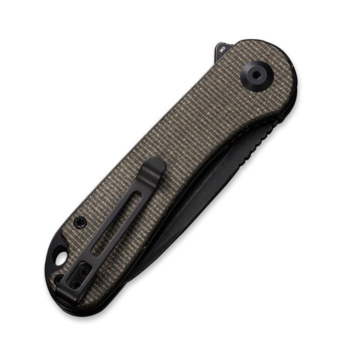 Ніж Civivi Elementum Dark Micarta Black Blade (C907Z) зображення 6