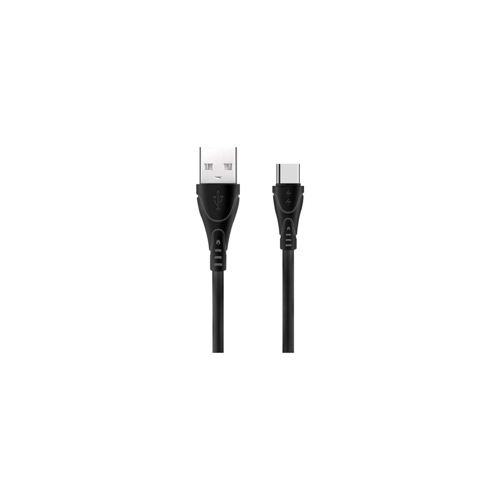 Дата кабель USB 2.0 AM to Type-C 1.0m SC-112a Black XoKo (XK-SC-112a-BK)