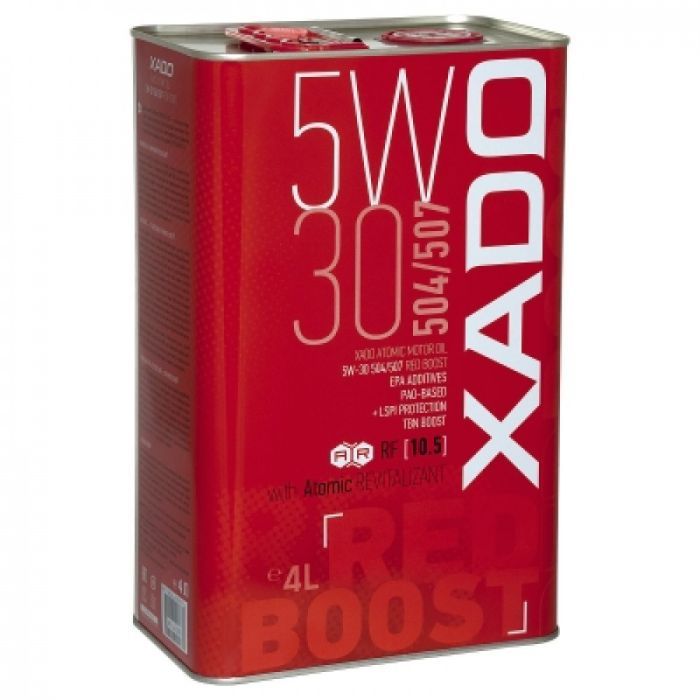 Моторное масло Xado 5W-30 504/507 Red Boost, 4 л (ХА 26296)
