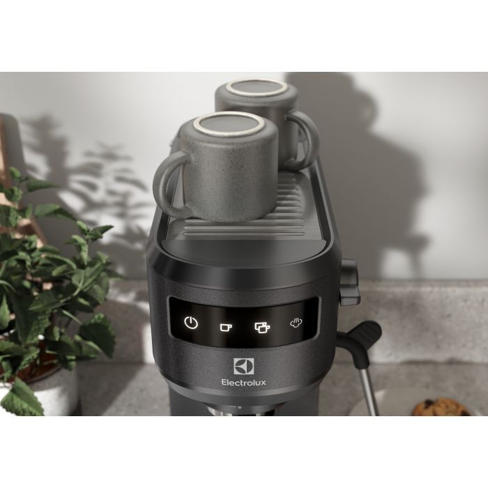 Ріжкова кавоварка еспресо Electrolux E6EC1-6BST зображення 10