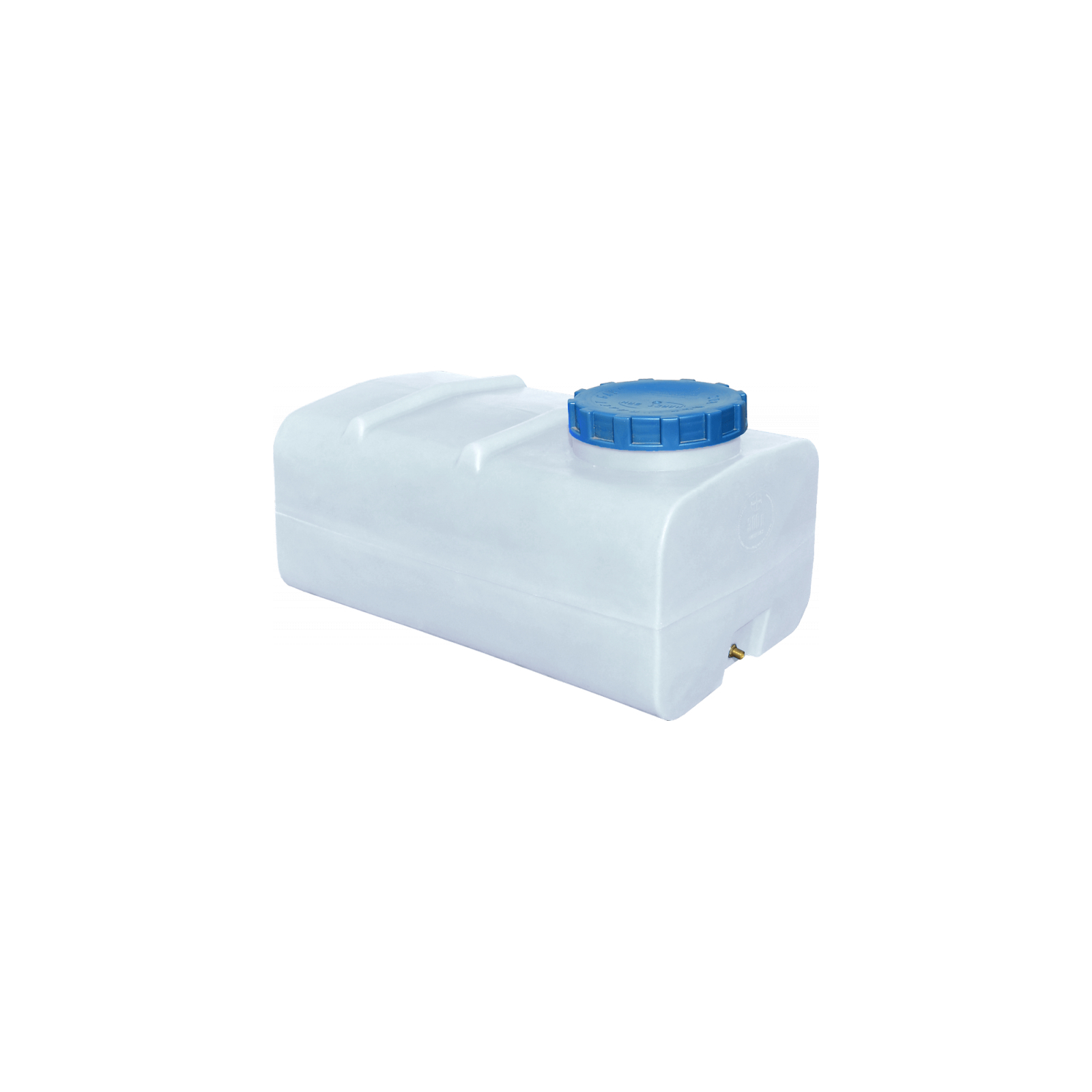 Емкость для воды Пласт Бак квадратная пищевая 400 л прямоугольная белая (824)