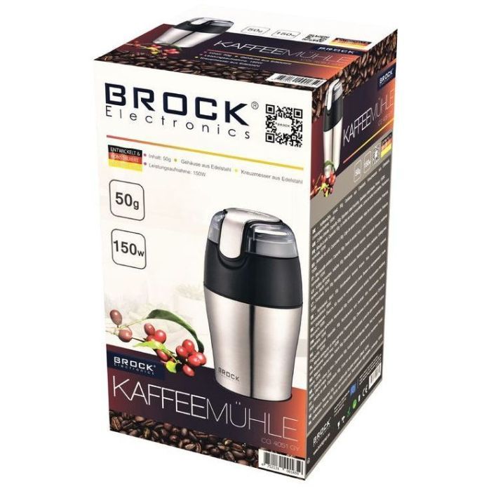 Кофемолка Brock CG 4051 GY (CG4051GY) изображение 2