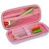 Пенал Cool For School з тисненням 1 відділення Фуксія (QT-5616-Rosered) зображення 2