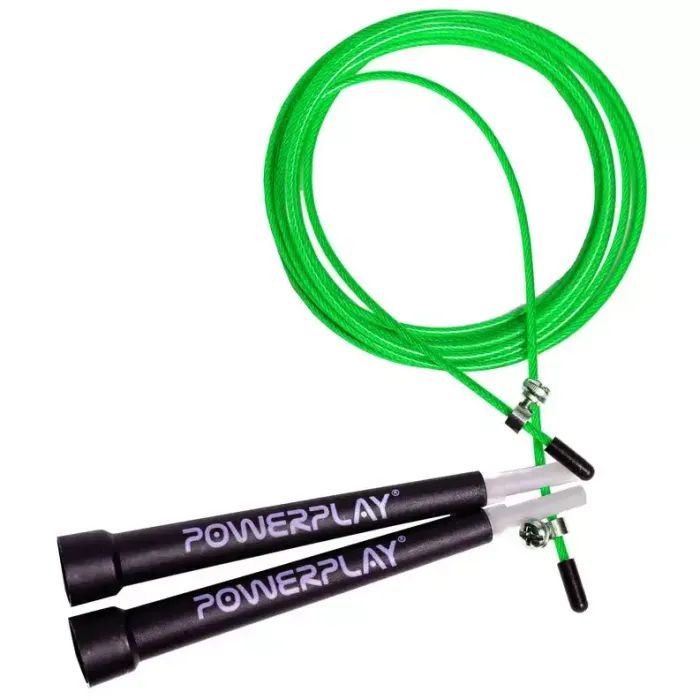 Скакалка PowerPlay 4202 швидкісна Синя (PP_4202_Blue) зображення 2