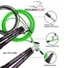 Скакалка PowerPlay 4202 швидкісна Зелена (PP_4202_Green) зображення 8