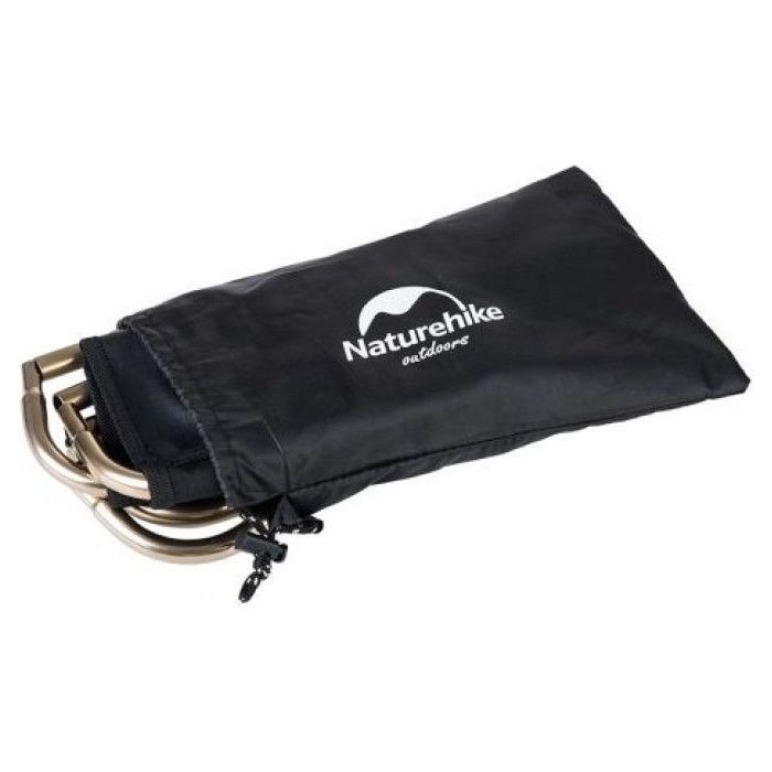 Стілець складаний Naturehike NH17Z012-L Black (6927595721391)