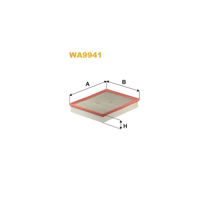 Повітряний фільтр для автомобіля Wixfiltron WA9941
