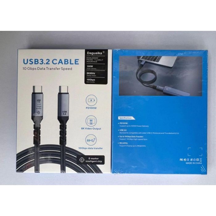 Дата кабель USB-C to USB-C 1.2m Pulsing Fast Charging 240W USB4.0 XoKo (XK-SC-2-240W) зображення 2