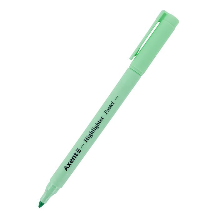 Маркер Axent Highlighter Pastel 2-4 мм клиновидный мятный (2533-18-A)