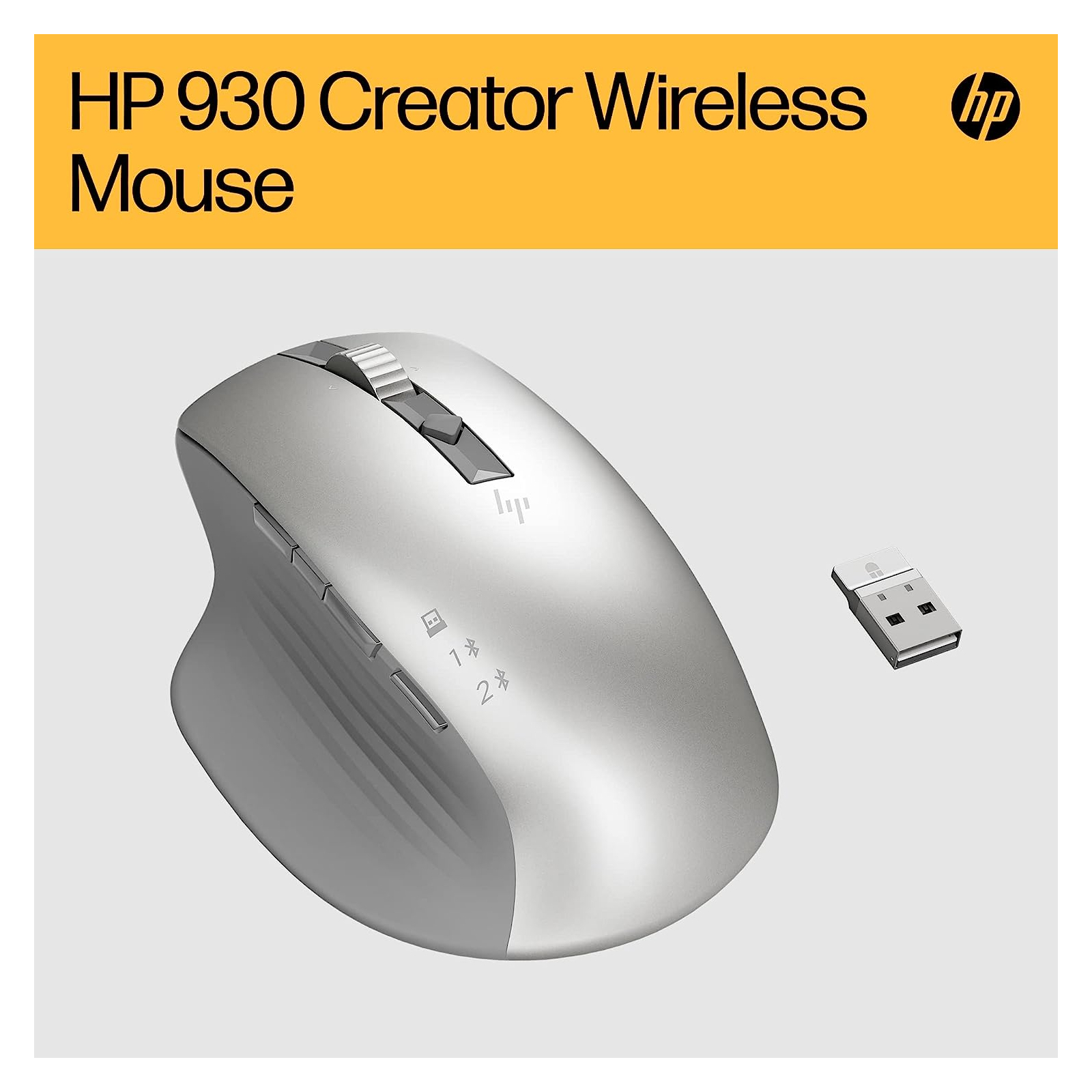 Мышка HP Creator 930 Wireless Silver (1D0K9AA) изображение 6