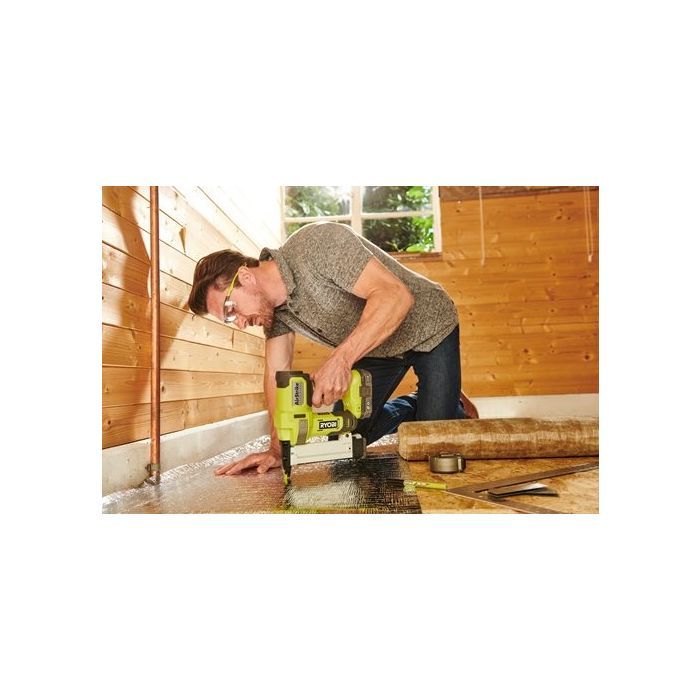 Степлер строительный Ryobi R18GS18-0, 18В ONE+, тип 18G, (без АКБ и ЗУ) (5133005138) изображение 6