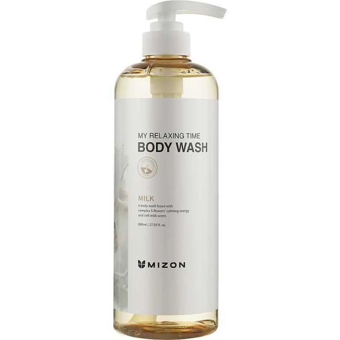 Гель для душа Mizon My Relaxing Time Milk 800 мл (8809132968965)