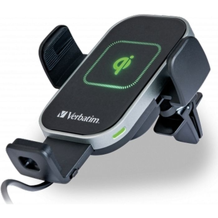 Универсальный автодержатель Verbatim FWC-02 with Qi Fast Wireless Car Charger (49553) изображение 2