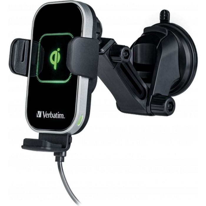 Универсальный автодержатель Verbatim FWC-02 with Qi Fast Wireless Car Charger (49553) изображение 9