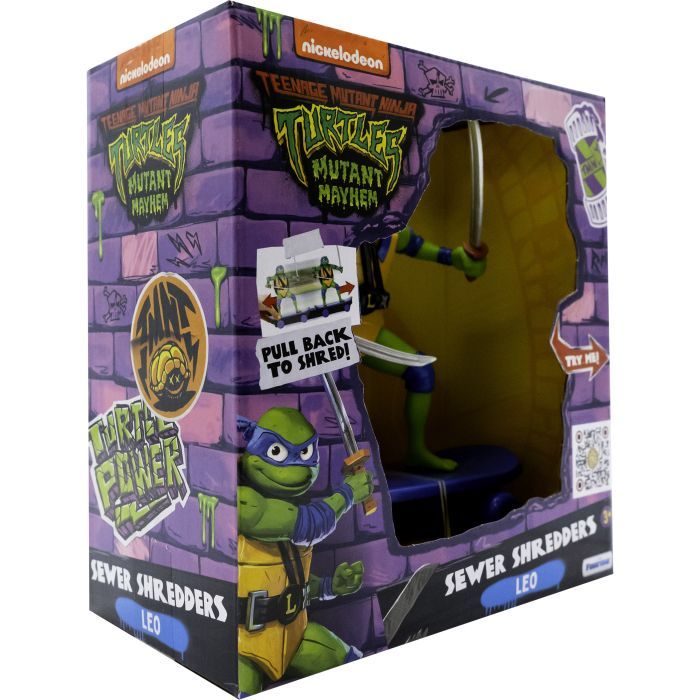 Ігровий набір Funrise TMNT Черепашки-ніндзя класичні Майстри бойових мистецтв Леонардо movie star 2023 (71059) зображення 3