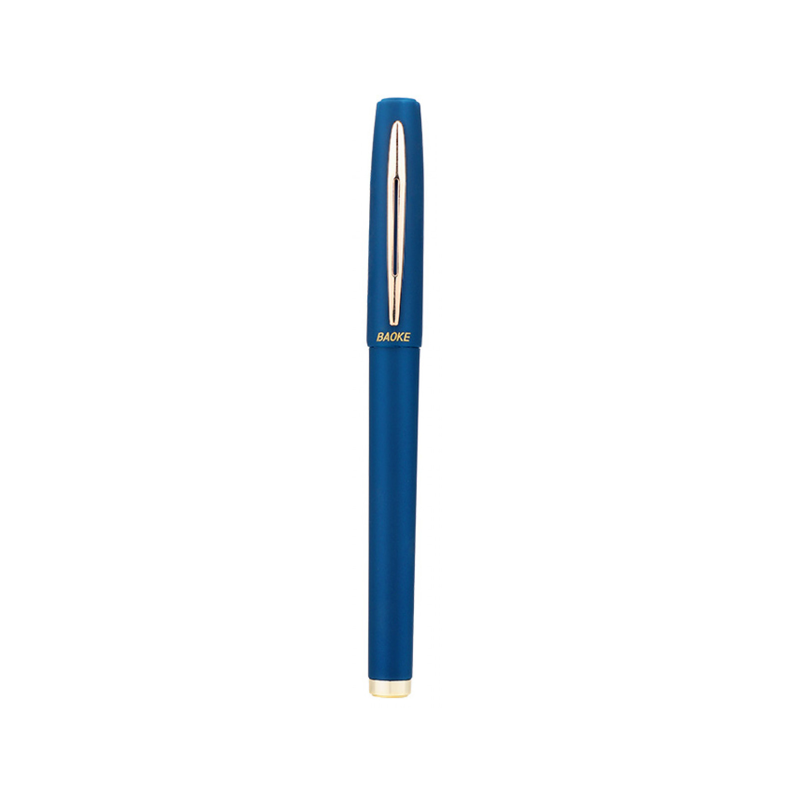 Ручка гелева Baoke антибактеріальне покриття софт 0.5 мм, синя (PEN-BAO-1828A-BL)
