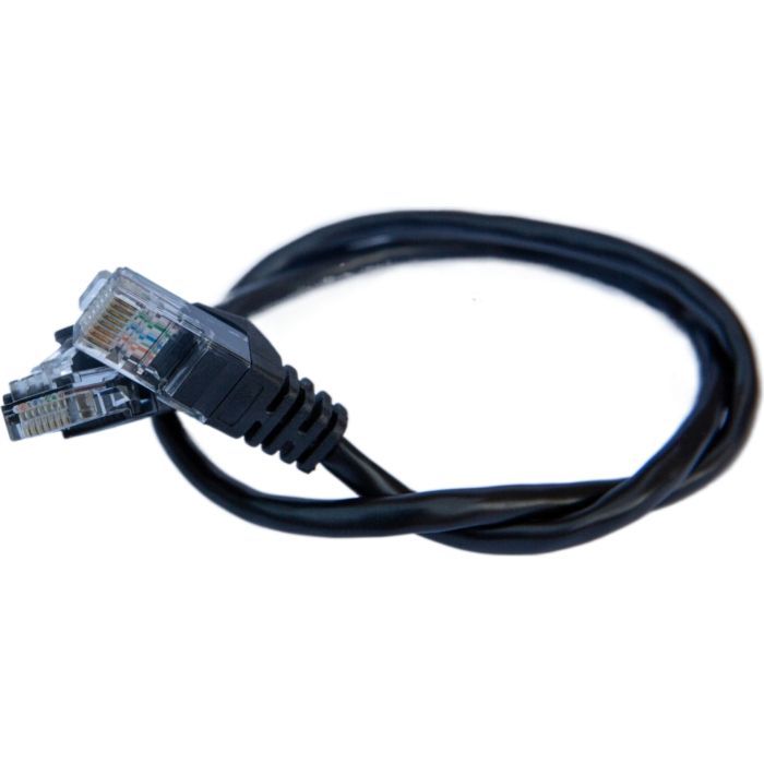 Патч-корд 1м UTP cat.5e, CCA, black GEAR (GPC-UTPCCARJ45-1B) изображение 2