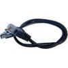 Патч-корд 1м UTP cat.5e, CCA, black GEAR (GPC-UTPCCARJ45-1B) изображение 2