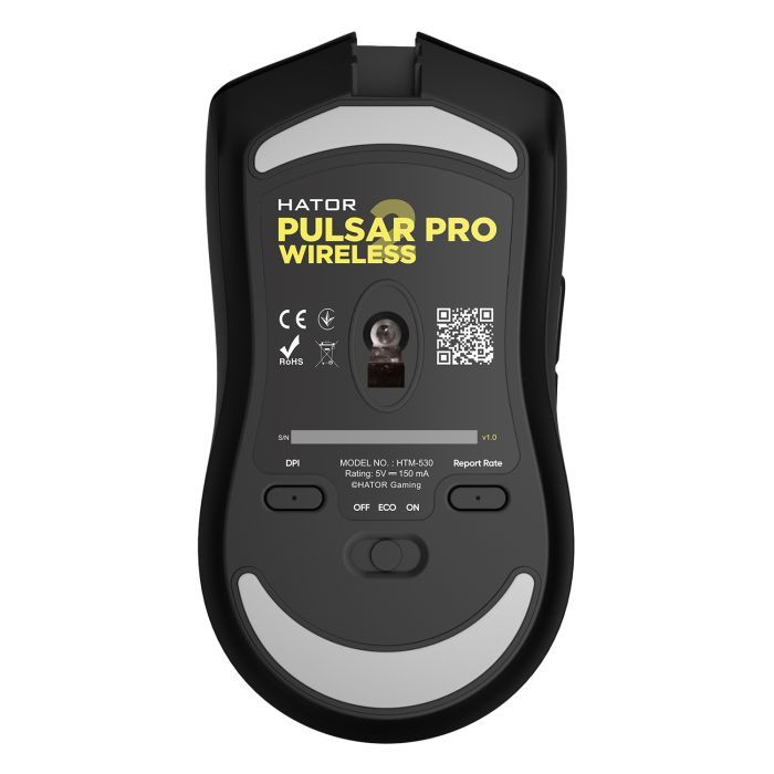 Мышка Hator Pulsar 2 Pro Wireless Black (HTM-530) изображение 5