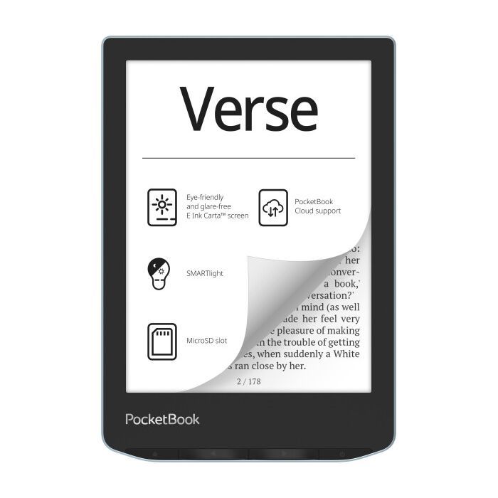 Електронна книга Pocketbook 629 Verse Mist Grey (PB629-M-CIS)