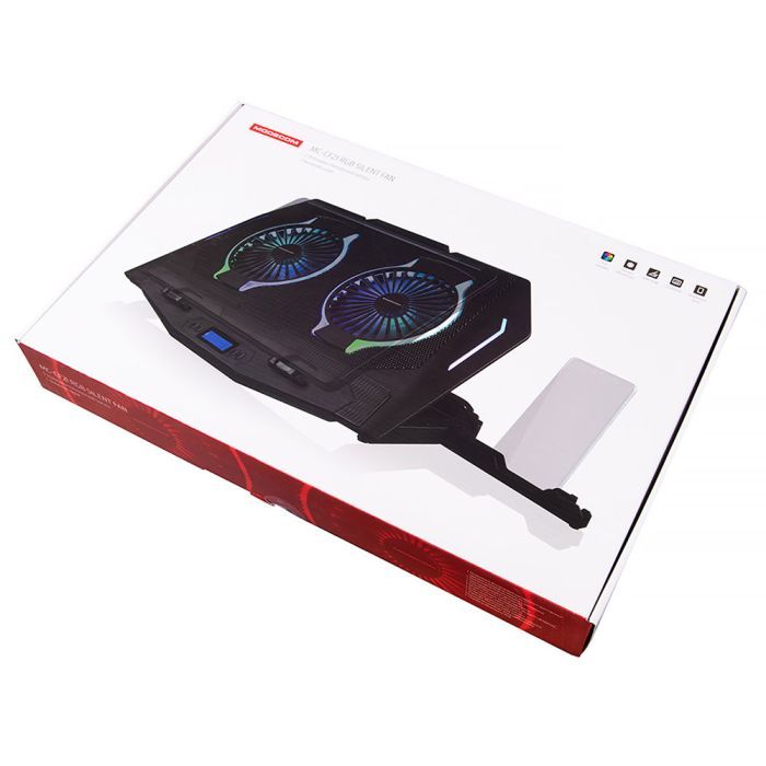 Подставка для ноутбука Modecom SILENT FAN MC-CF-21-RGB (PL-MC-CF-21-RGB) изображение 11