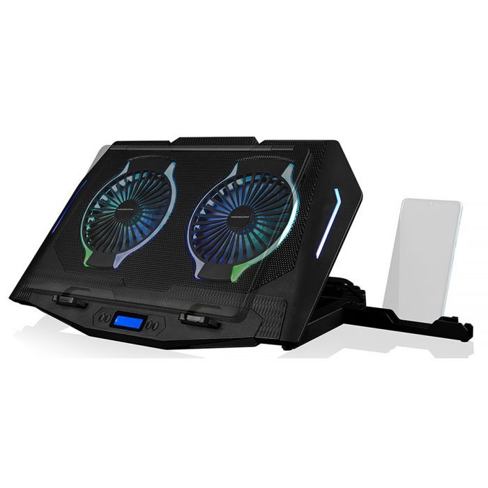 Подставка для ноутбука Modecom SILENT FAN MC-CF-21-RGB (PL-MC-CF-21-RGB) изображение 2