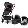 Коляска Lionelo 3 в 1 Amber Grey Graphite (LO-AMBER GREY GRAPHITE (3in1)) изображение 2