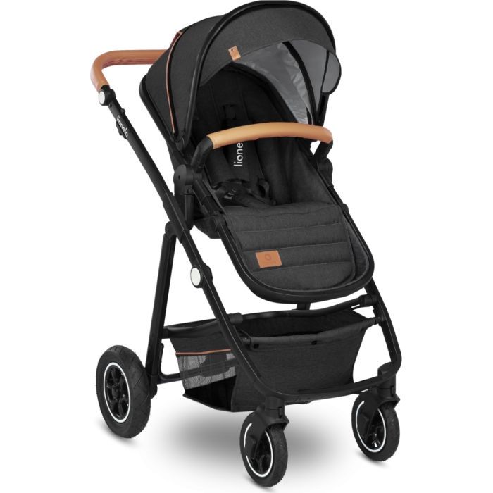 Коляска Lionelo 3 в 1 Amber Grey Graphite (LO-AMBER GREY GRAPHITE (3in1)) изображение 4