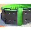 Атлетичний пояс MadMax MFB-302 Quick Release Belt шкіряний Black/Green XL (MFB-302_XL) зображення 7