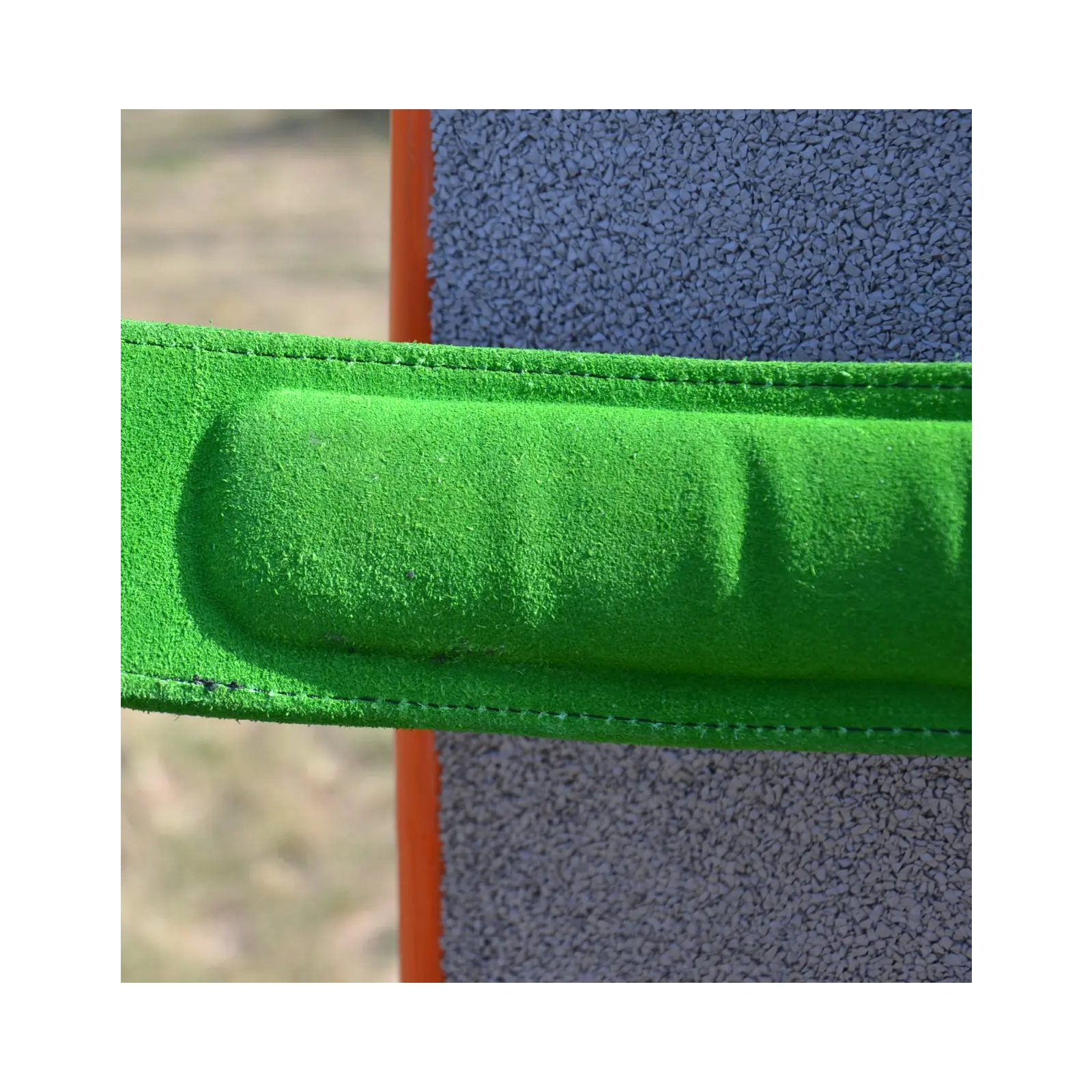Атлетический пояс MadMax MFB-302 Quick Release Belt шкіряний Black/Green L (MFB-302_L) изображение 9