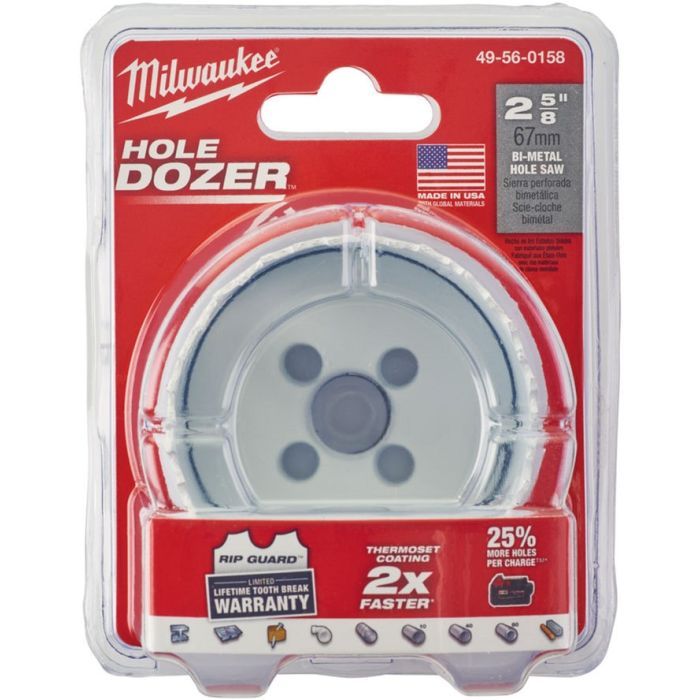 Коронка Milwaukee Bi-Metal 33мм (49560067) изображение 3