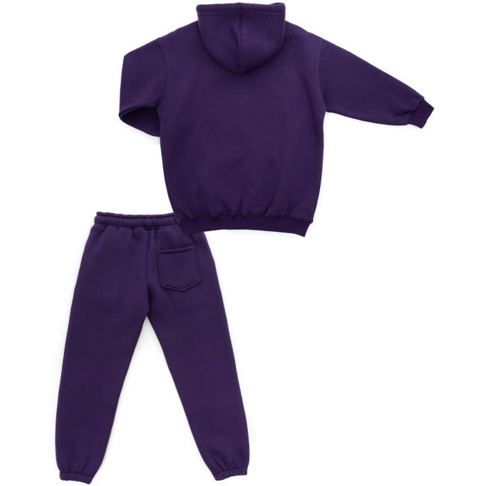 Спортивный костюм детский A-Yugi флисовый (7205-140G-lilac) изображение 4
