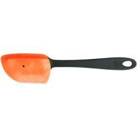 Лопатка кухонна Fiskars Essential силікон/пластик Чорно-помаранчева 23 см (1065591)