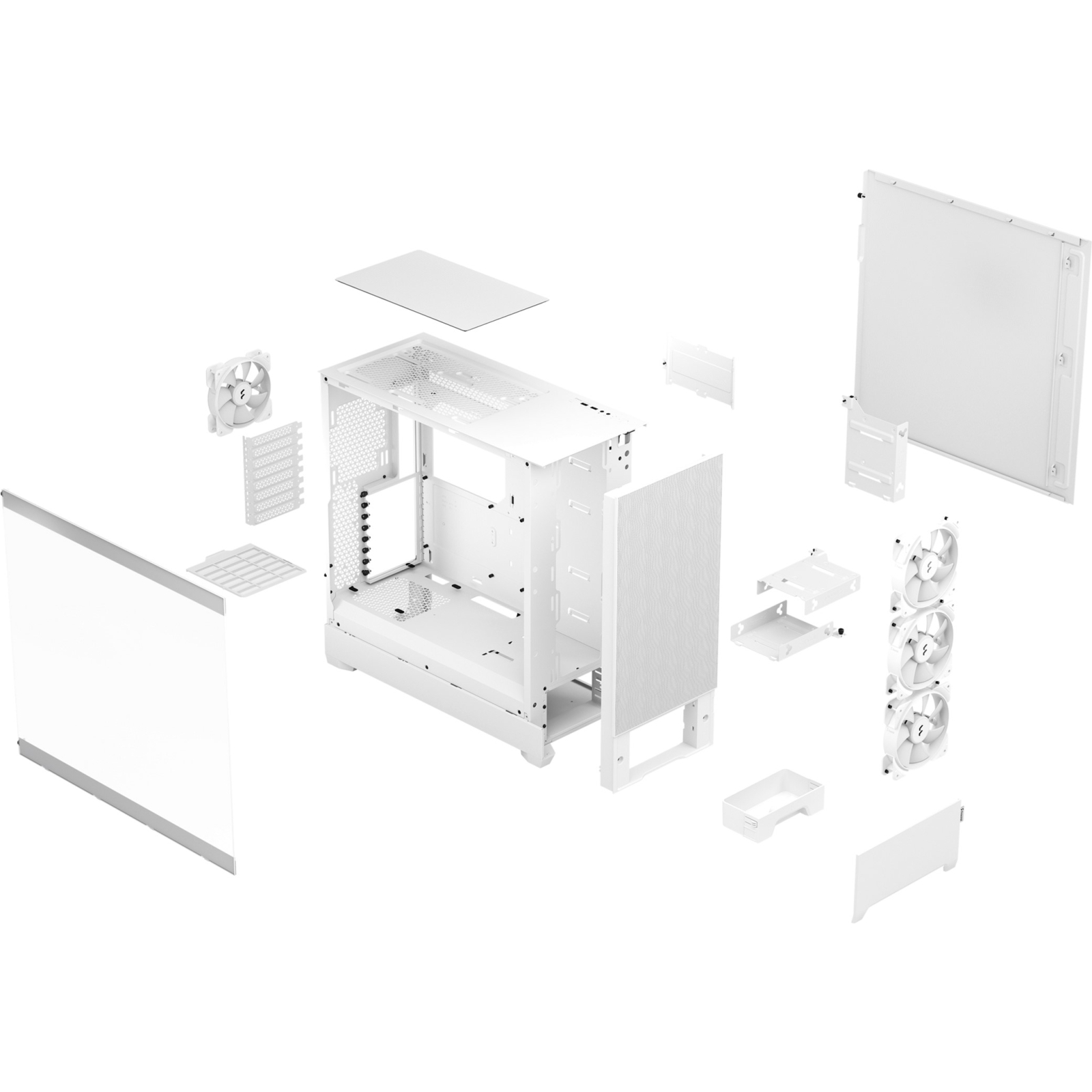 Корпус Fractal Design Pop XL Air RGB White TG (FD-C-POR1X-01) изображение 12