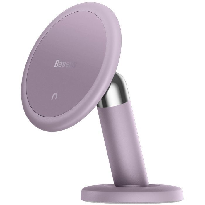 Універсальний автотримач Baseus Magnetic (клейка стртрічка) purple (SUCC000005)