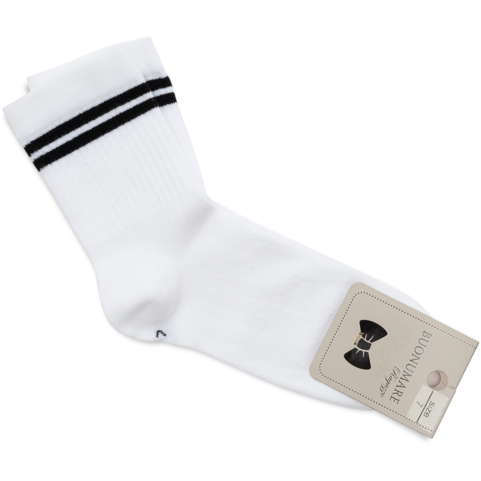 Шкарпетки дитячі UCS Socks зі смужками (M0C0101-2523-5G-white) зображення 2