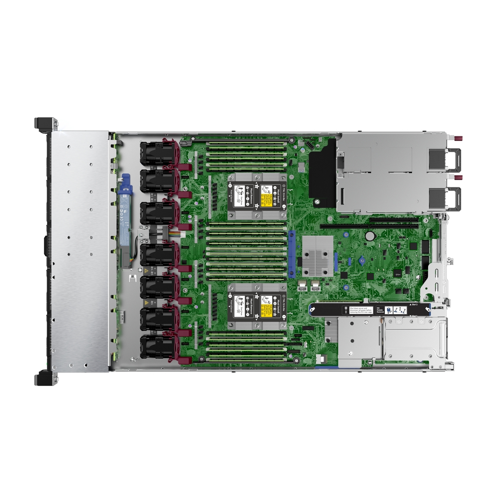Сервер Hewlett Packard Enterprise DL 360 Gen10 4LFF (P19776-B21 / v1-1-2) зображення 4
