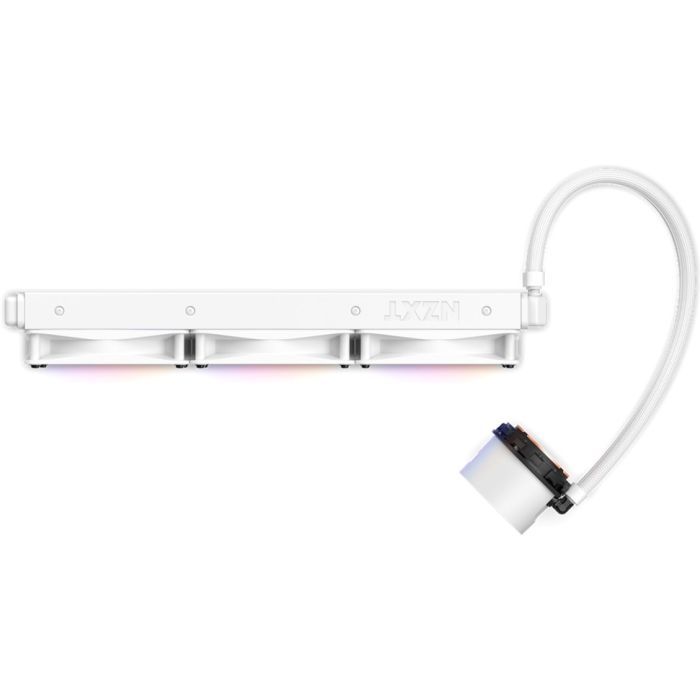 Система рідинного охолодження NZXT Kraken RGB 360mm AIO liquid cooler w/Display, (RL-KR360-W1) зображення 2
