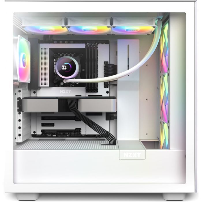 Система рідинного охолодження NZXT Kraken RGB 360mm AIO liquid cooler w/Display, (RL-KR360-W1) зображення 5