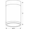 Светильник точечный Candellux 2284262 TUBA (2284262) изображение 2
