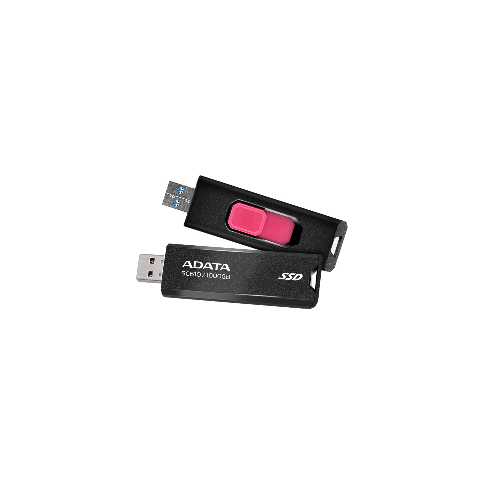 Накопичувач SSD USB 3.2 1TB SD610 ADATA (SC610-1000G-CBK/RD) зображення 5