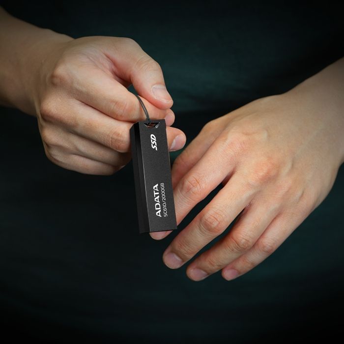 Накопитель SSD USB 3.2 500GB SD610 ADATA (SC610-500G-CBK/RD) изображение 8