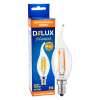 Лампочка Delux BL37B 4 Вт tail 2700K 220В E14 filament (90011685) изображение 4
