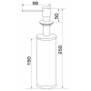 Дозатор для жидкого мыла GRANADO Redondo inox (gd0207) изображение 4