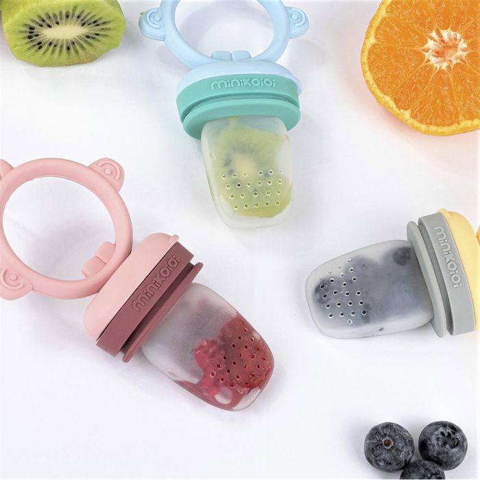 Ниблер MinikOiOi Pulps - Pinky Pink / Powder Grey (101130005) изображение 3