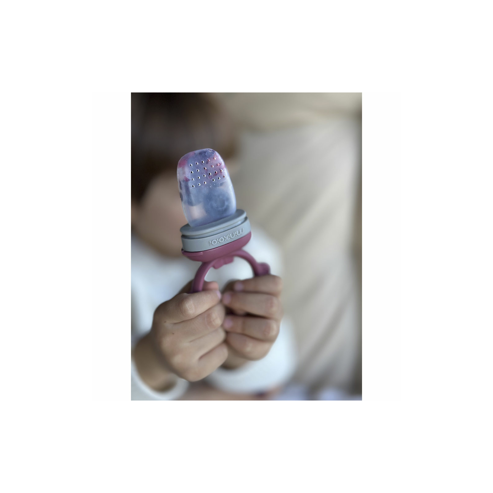 Ниблер MinikOiOi Pulps - Pinky Pink / Powder Grey (101130005) изображение 8