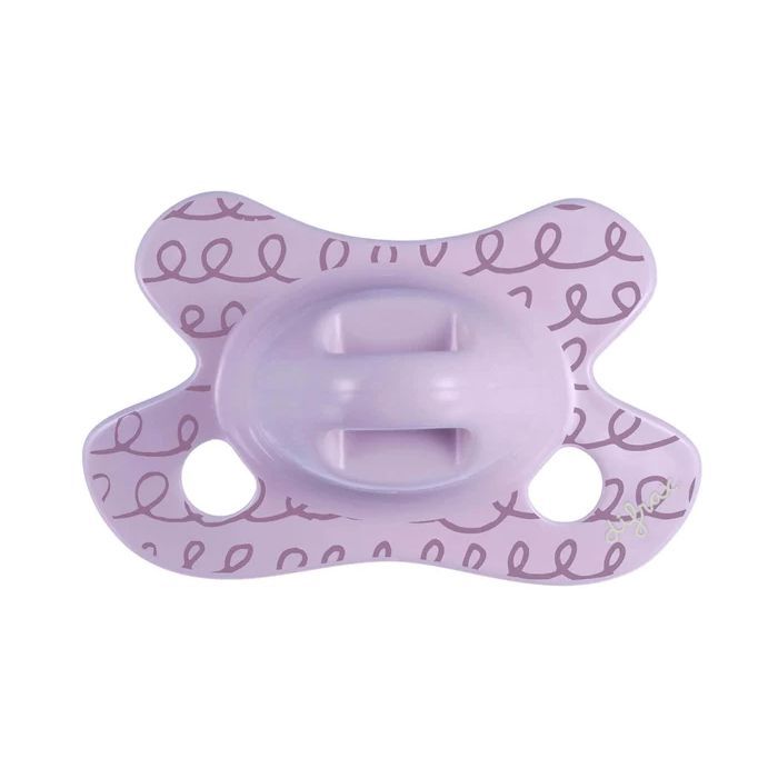 Пустышка Difrax Natural Newborn, 0+ мес (113 Apricot_lines)